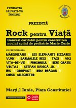 Concert caritabil Rock pentru Viaţă